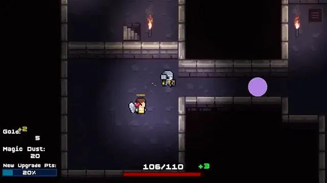 Run again and check that healing is active